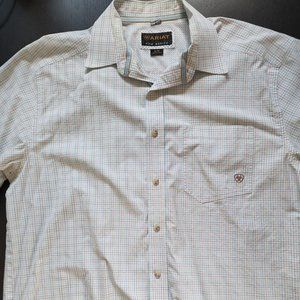 Ariat Pro Series Short Sleeve Men Western Shirt
